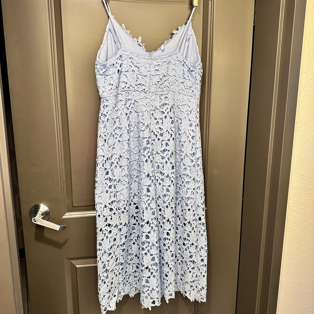 🦋Astr The Label Women’s Lace A Line Midi Dress 
Blue Size-XXL - Picture 4 of 10